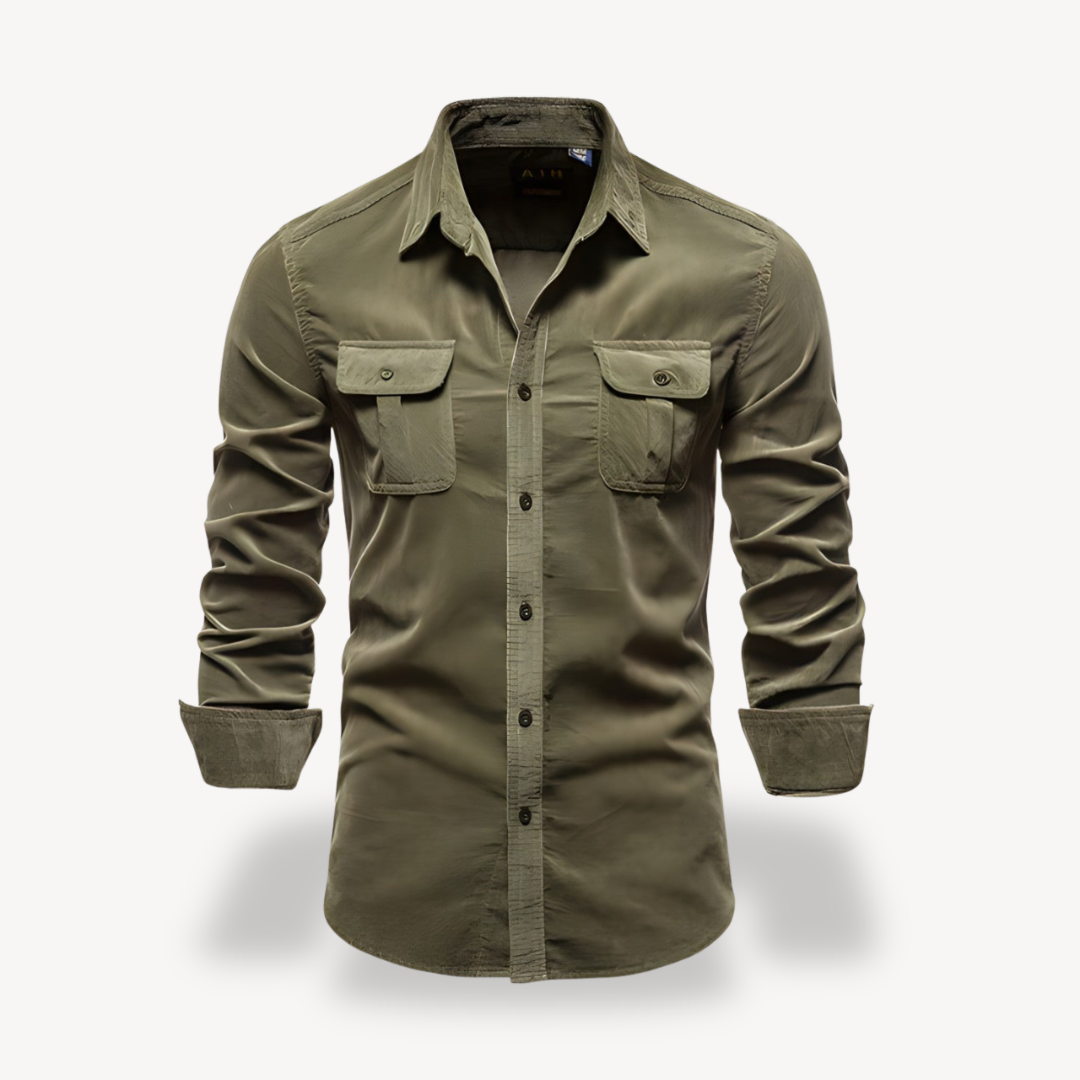 Casual Button-Down Shirt for Men | Clara Vienne