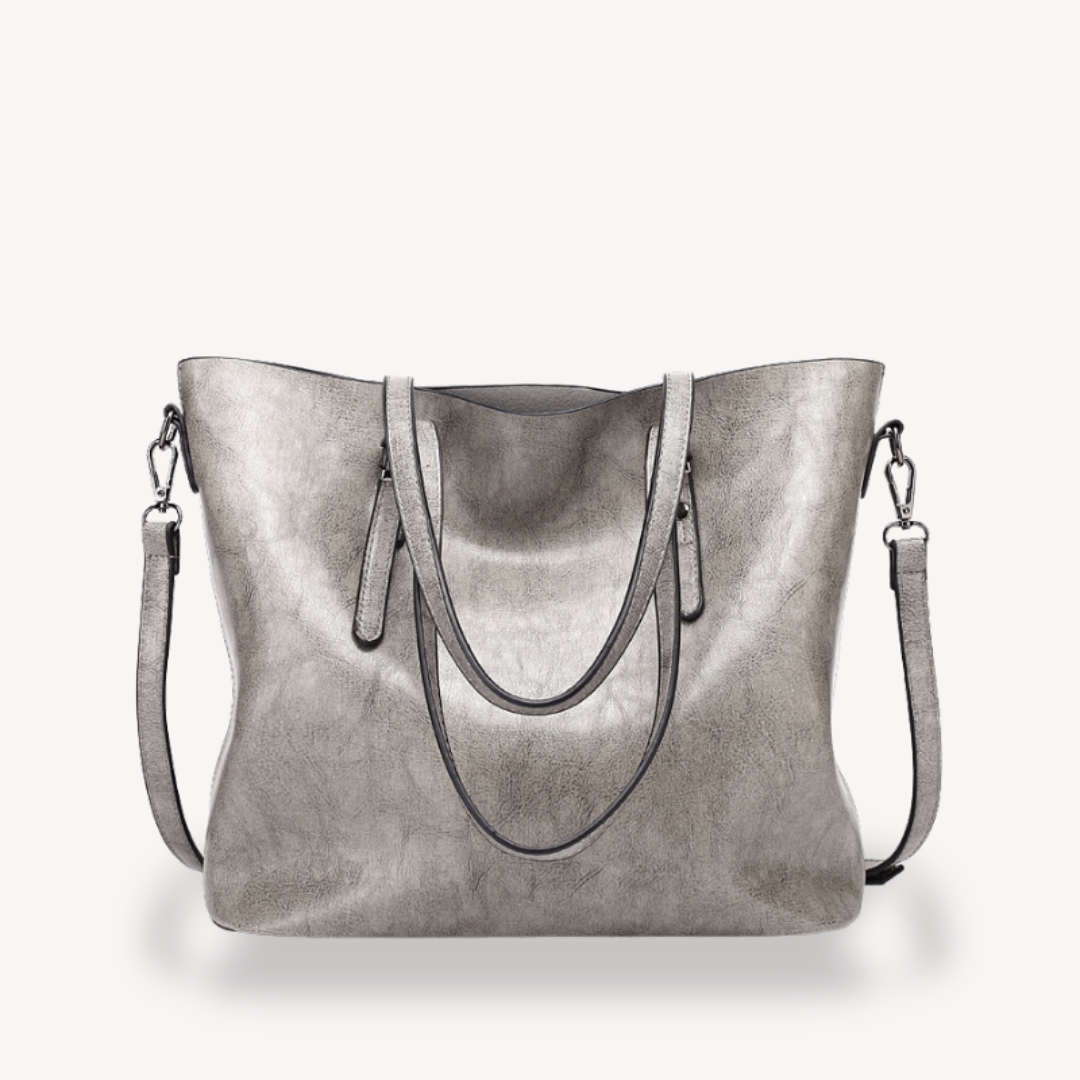 Clara Vienne | Women's Leather Tote Bag – Elegant Handbag