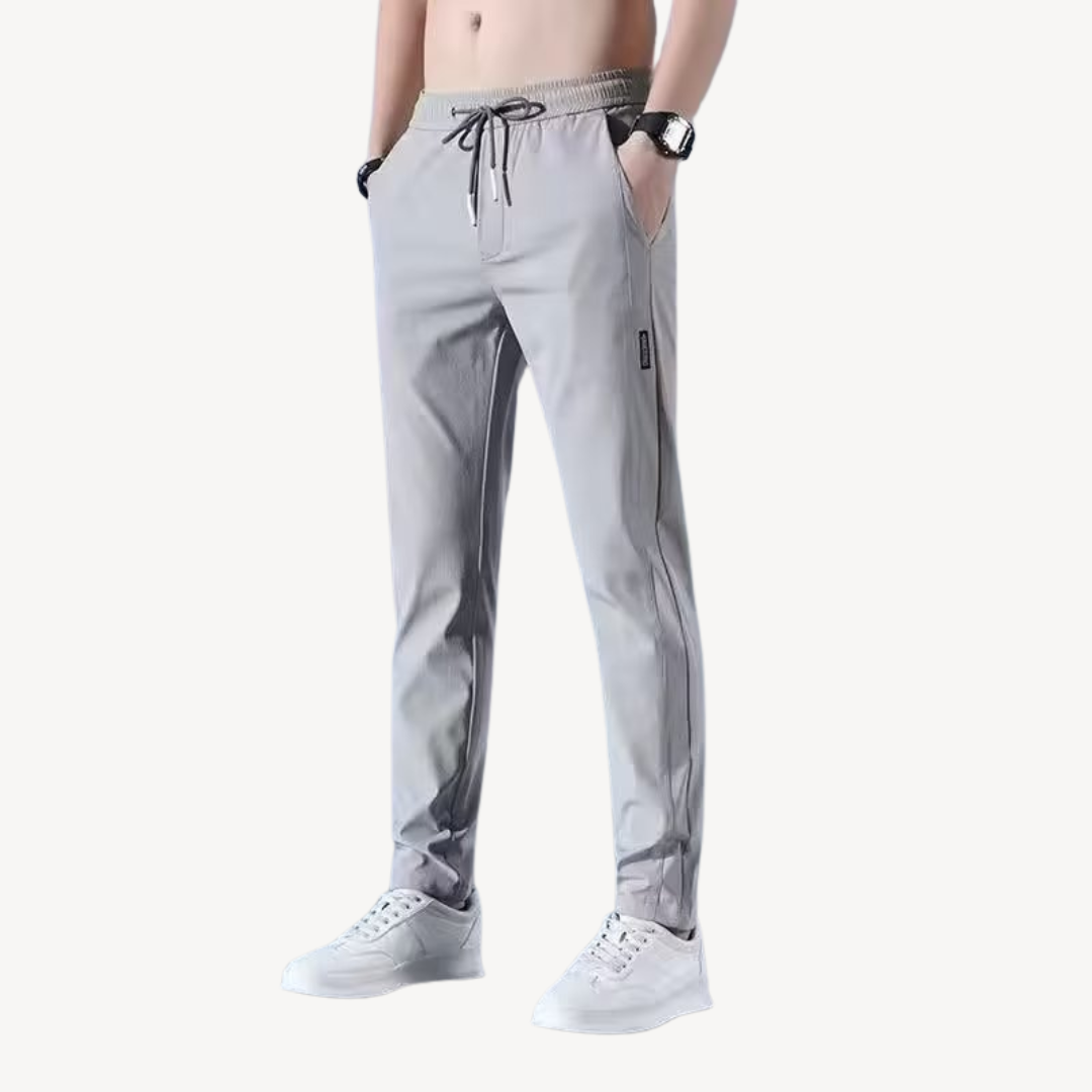 Men's Athletic Slim-Fit Pants | Clara Vienne