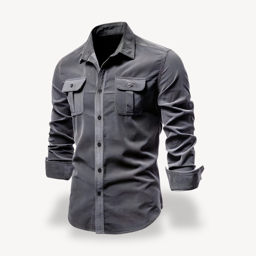 Casual Button-Down Shirt for Men | Clara Vienne