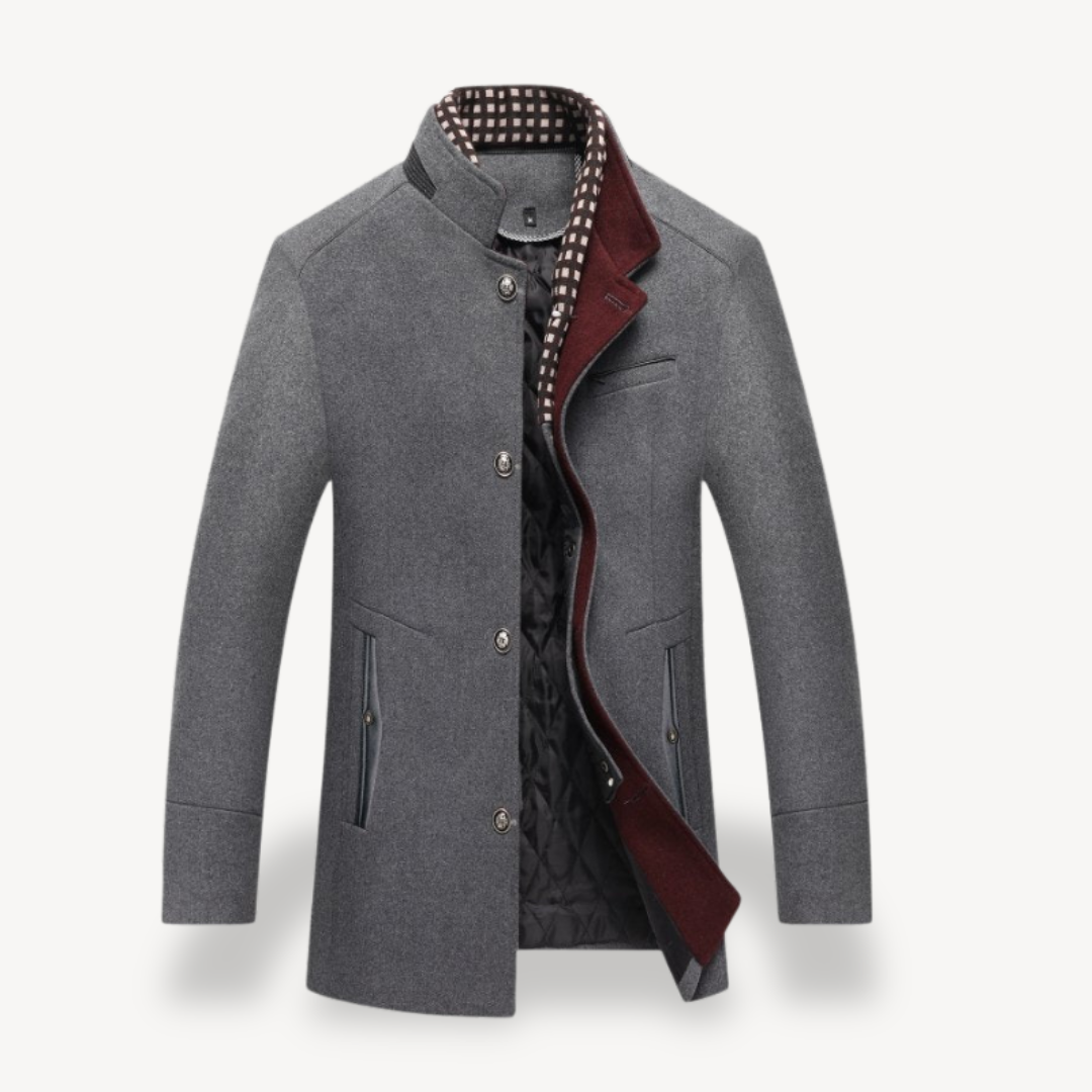 Men's Casual Button-Down Jacket | Clara Vienne