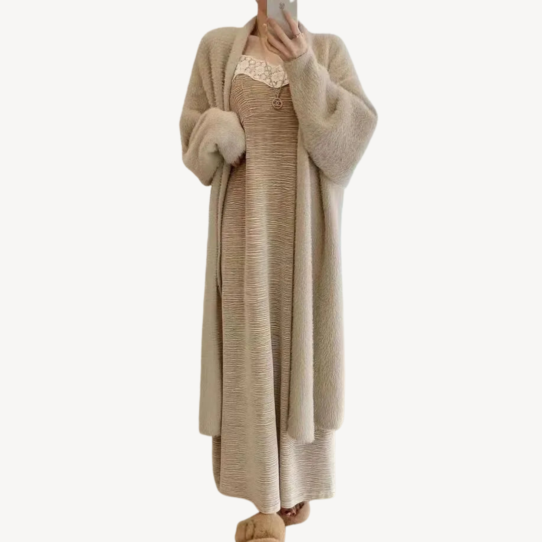 Long Open Cardigan for Women | Clara Vienne