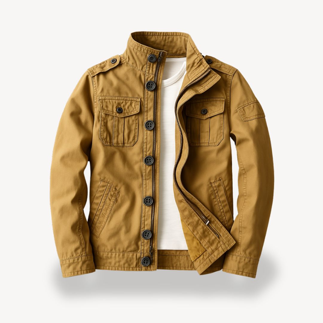 Cotton Field Jacket Men | Clara Vienne