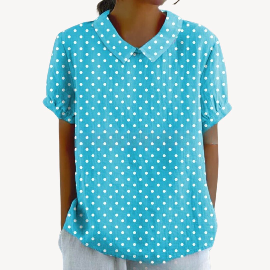 Floral Print Button-Up Shirt Women | Clara Vienne