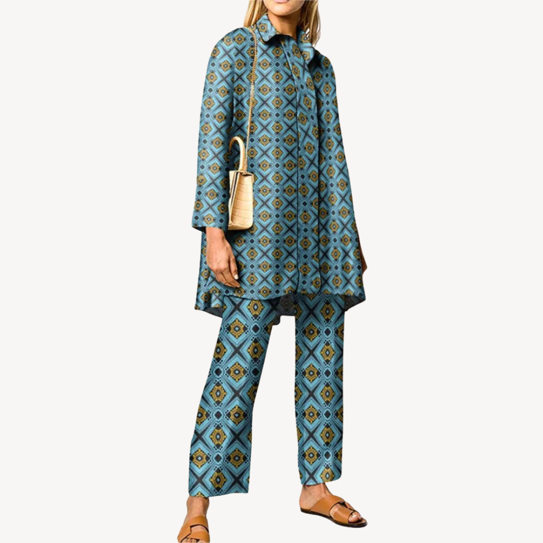 Abstract Print Co-ord Set | Clara Vienne