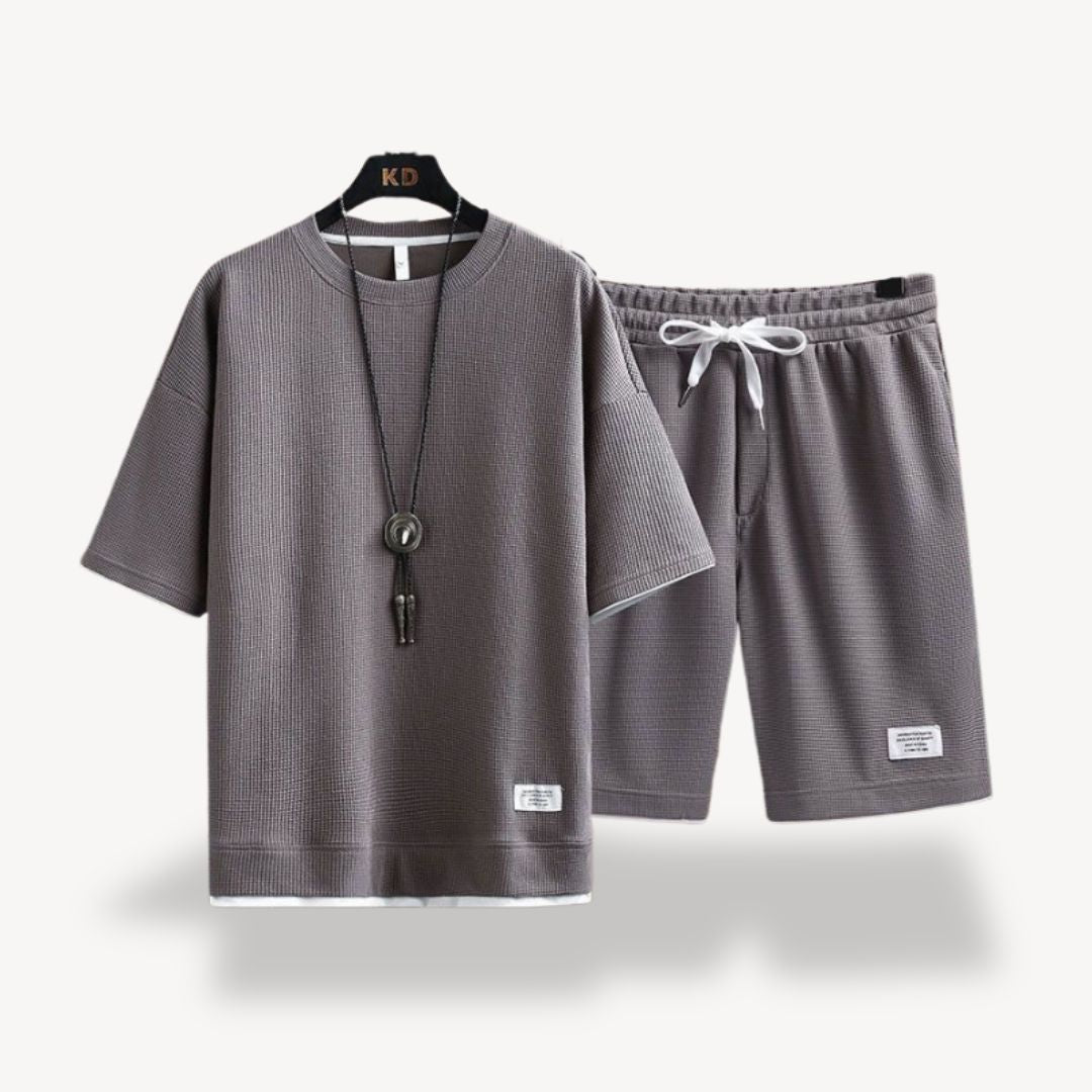 Clara Vienne | Men's Cotton Jersey Shorts Set