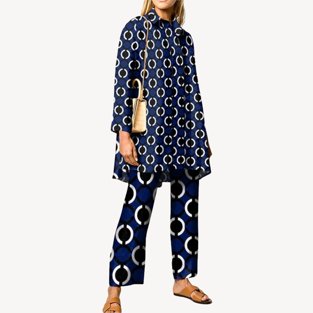 Abstract Print Co-ord Set | Clara Vienne