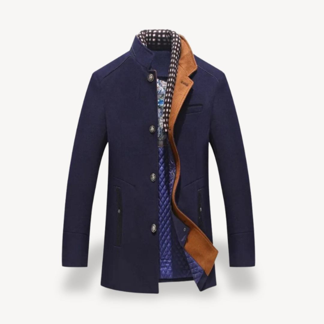 Men's Casual Button-Down Jacket | Clara Vienne
