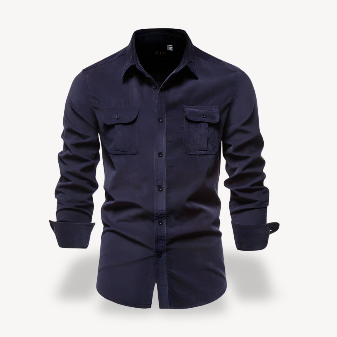 Casual Button-Down Shirt for Men | Clara Vienne