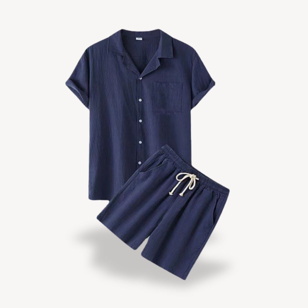 Clara Vienne | Men's Casual Linen Blend Outfit