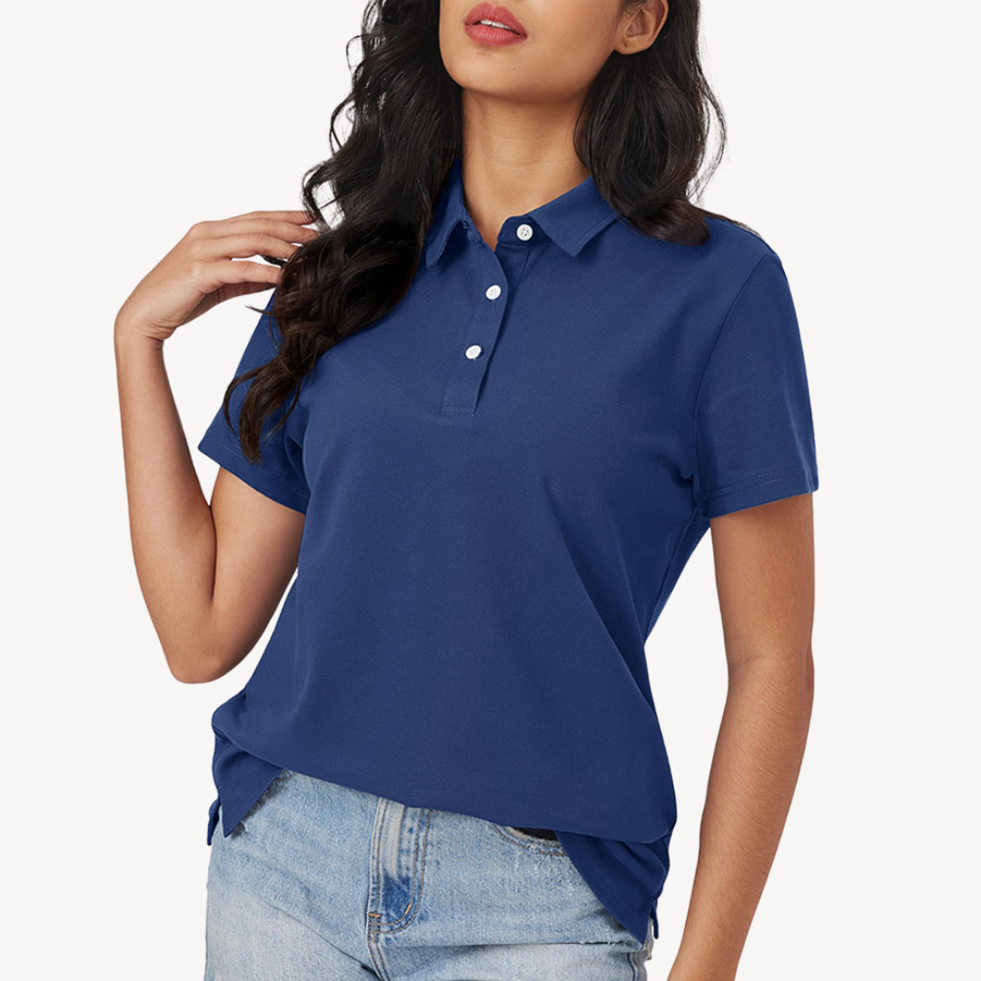Clara Vienne | Women's Cotton Polo Shirt
