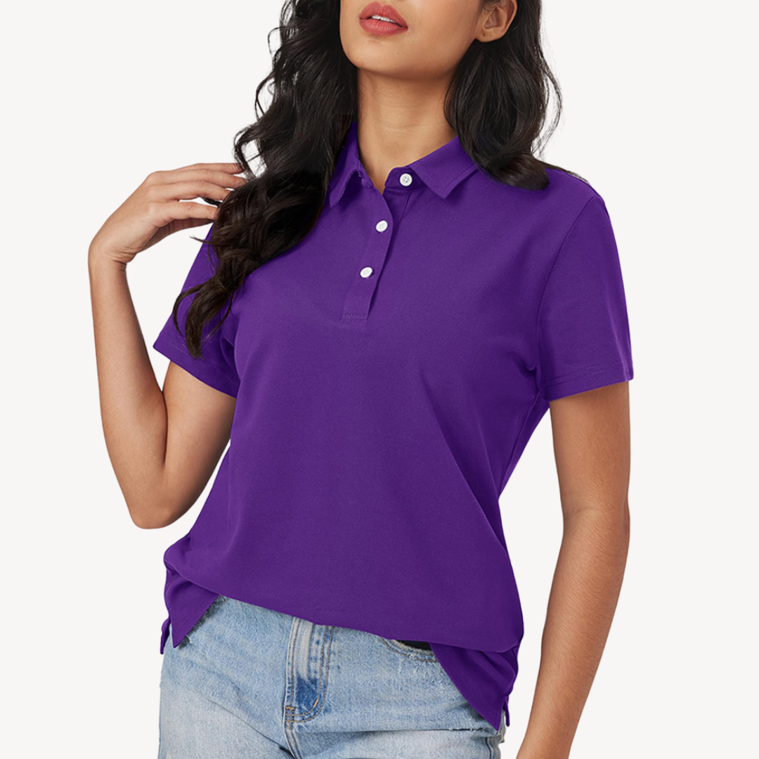 Clara Vienne | Women's Cotton Polo Shirt