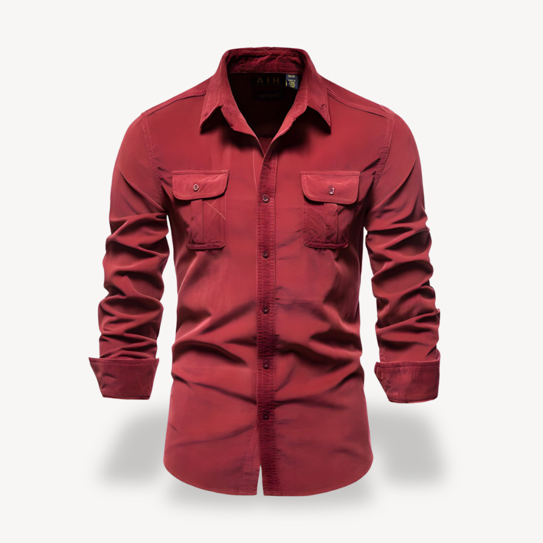 Casual Button-Down Shirt for Men | Clara Vienne