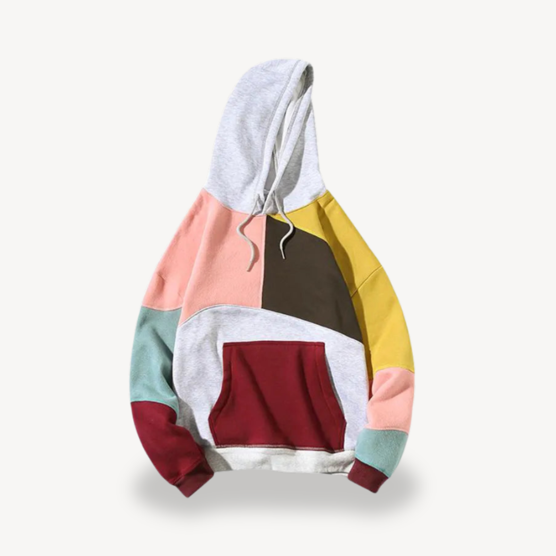 Color-Blocked Hoodie | Clara Vienne