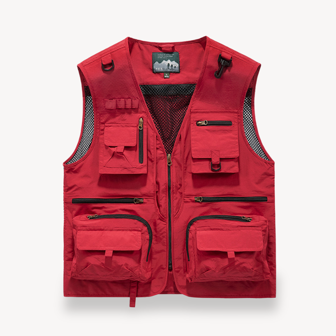 Clara Vienne | Men's Tactical Fishing Vest