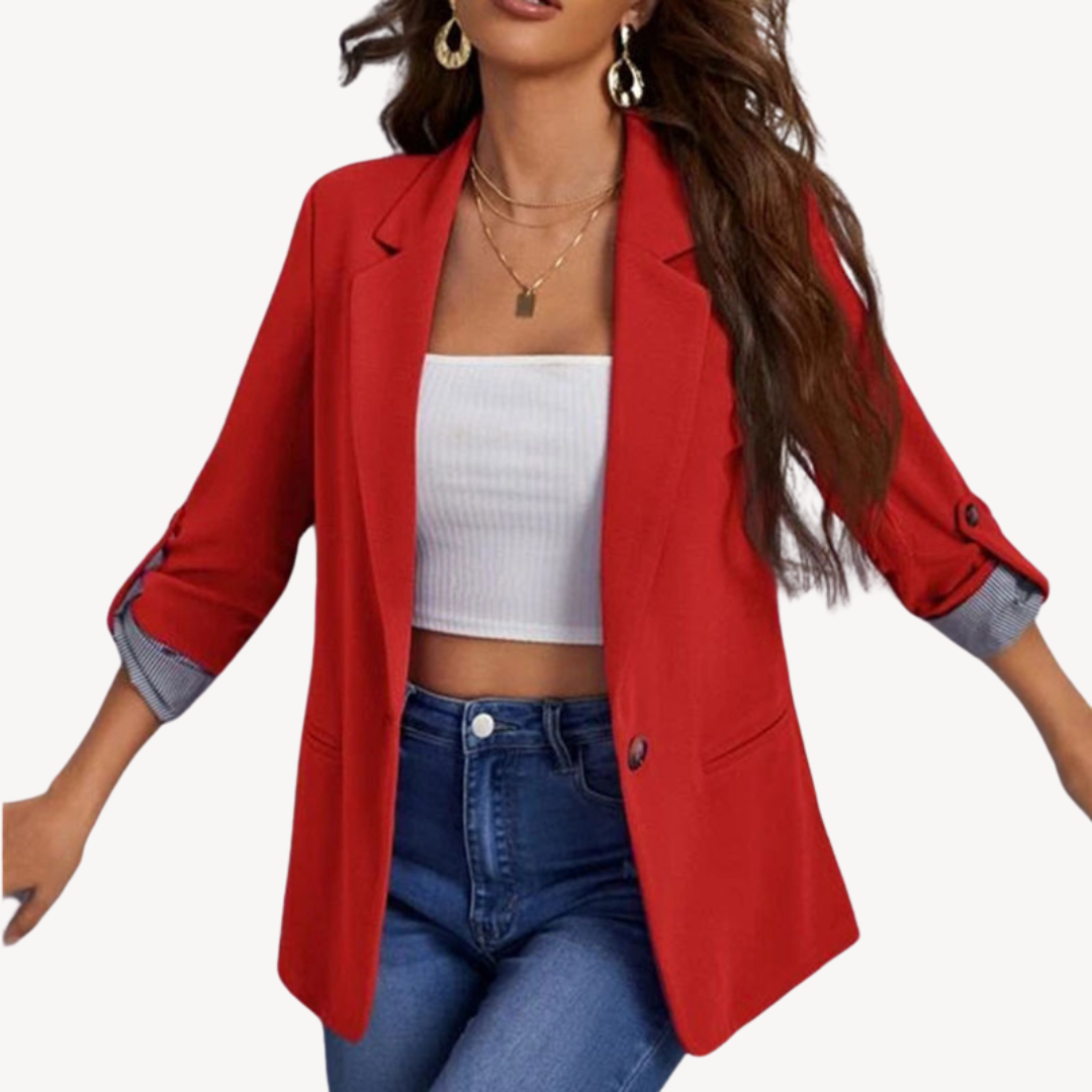 Clara Vienne | Women’s Casual 3/4 Sleeve Jacket