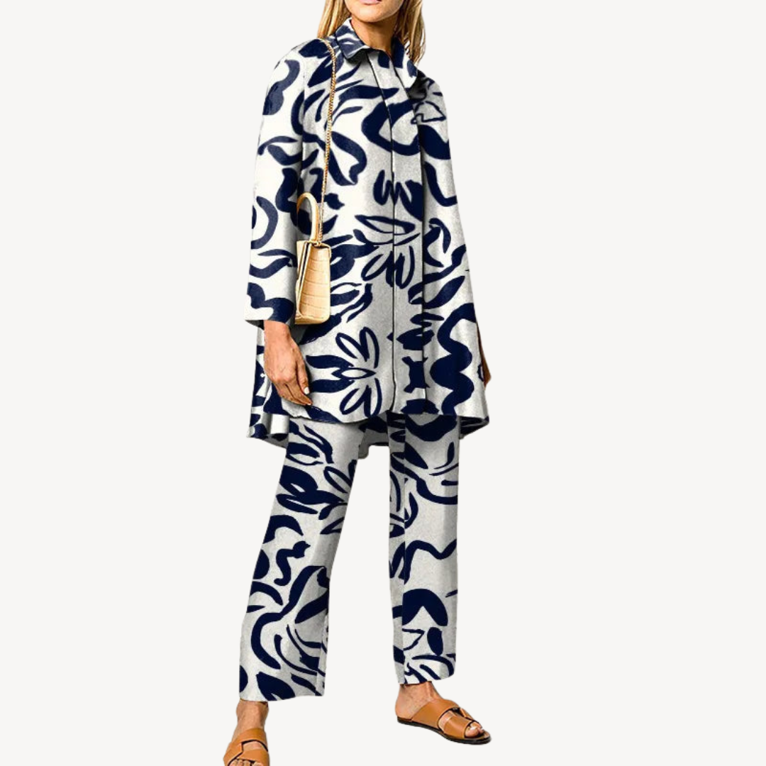 Abstract Print Co-ord Set | Clara Vienne