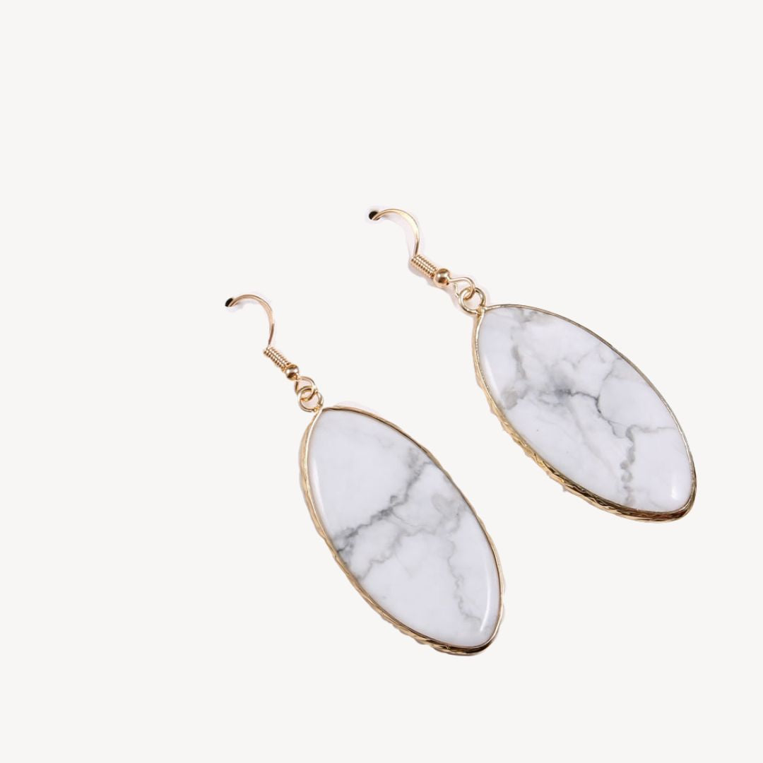 Clara Vienne | Gemstone Drop Earrings