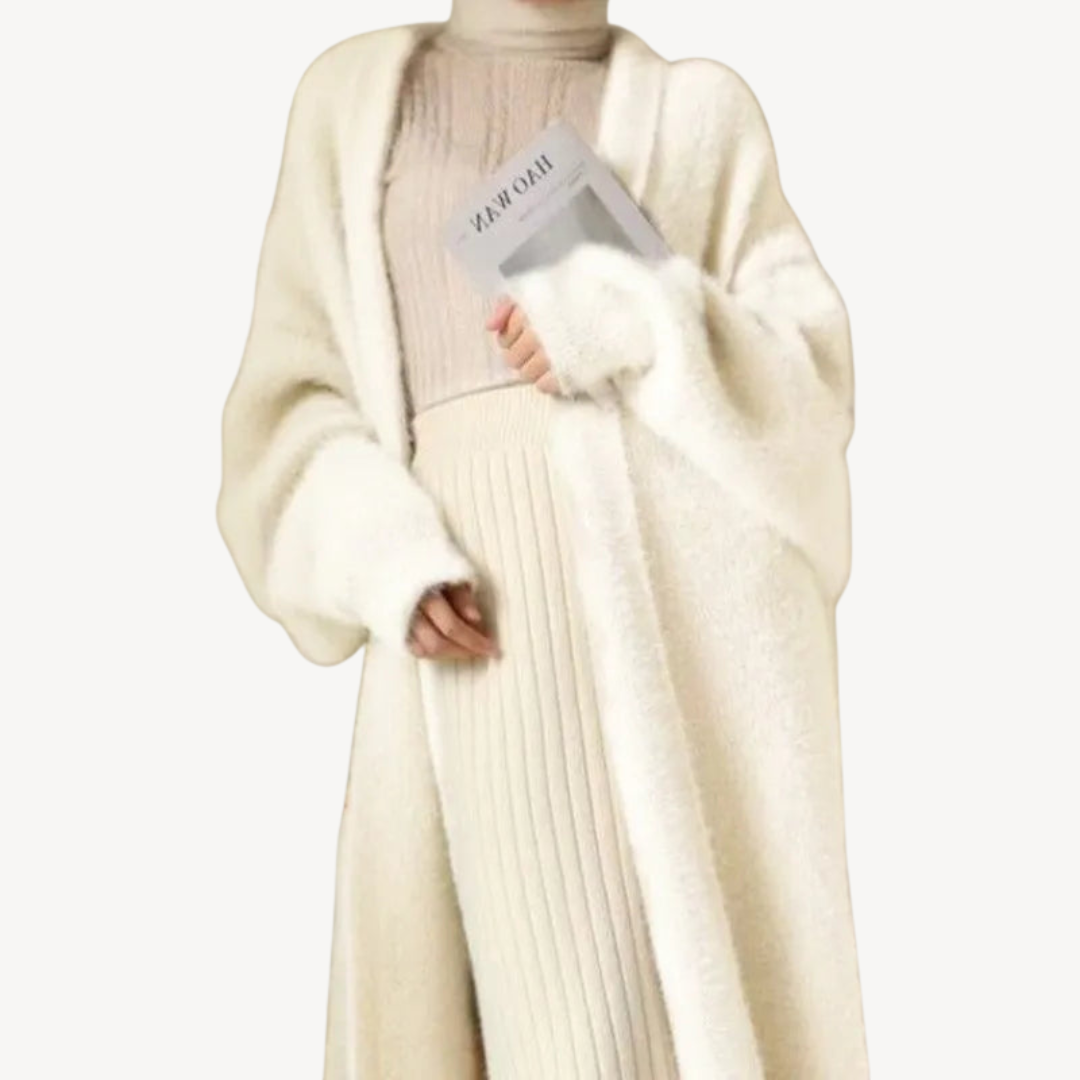 Long Open Cardigan for Women | Clara Vienne