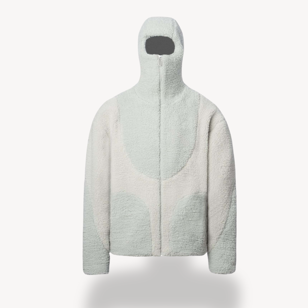Clara Vienne | Men's Fleece Zip-Up Hoodie – Sherpa Jacket