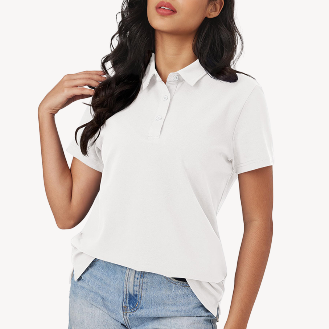 Clara Vienne | Women's Cotton Polo Shirt
