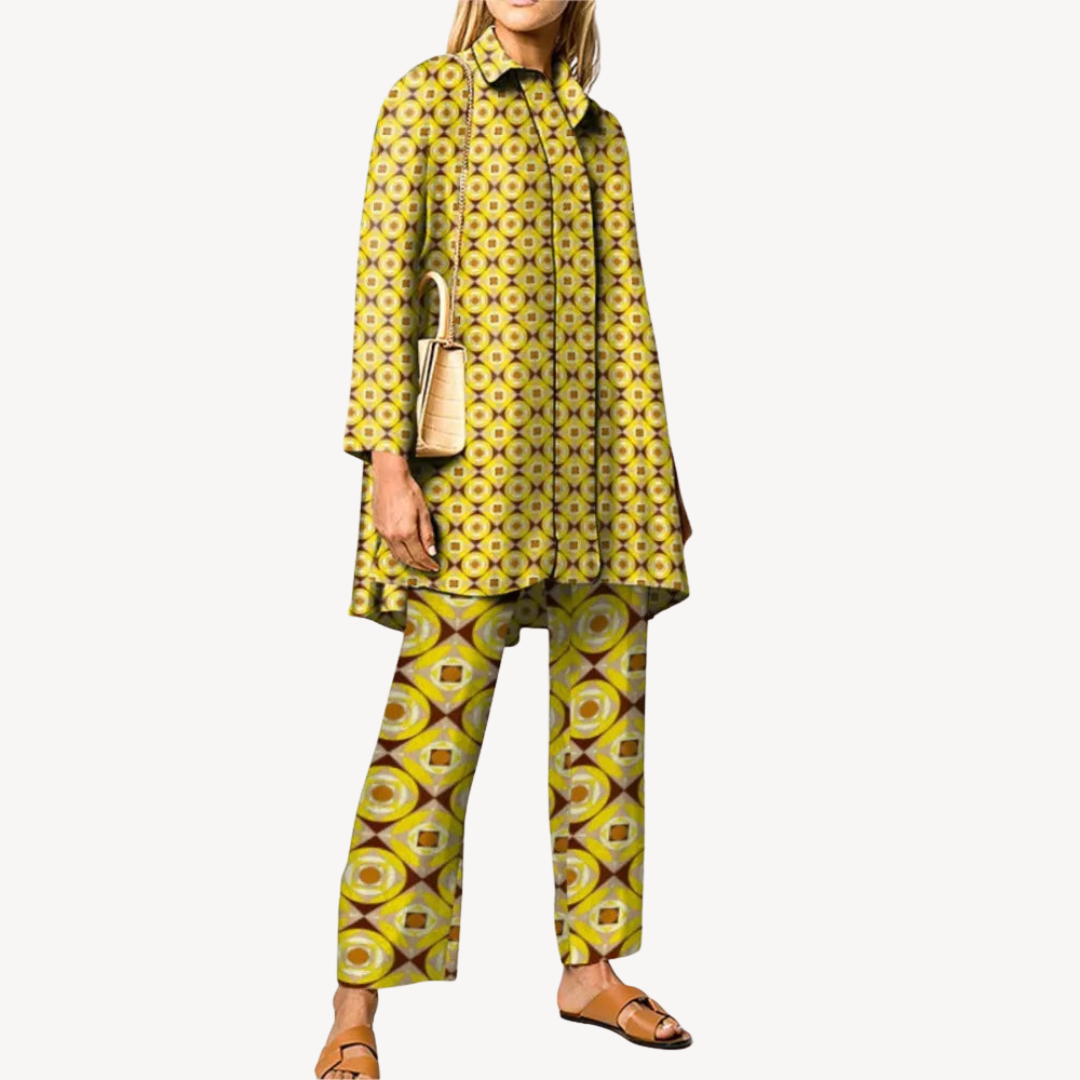 Abstract Print Co-ord Set | Clara Vienne